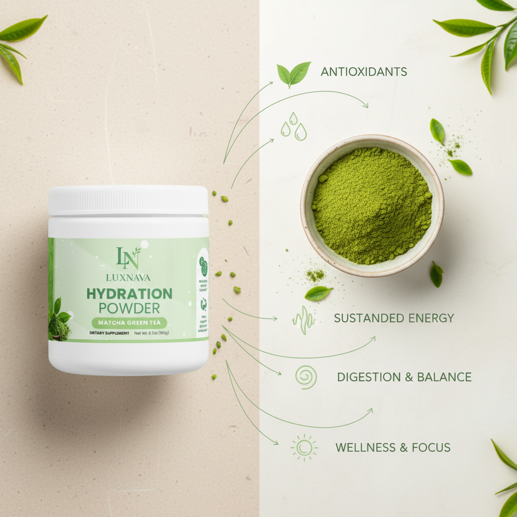 Hydration Powder – Matcha Green Tea